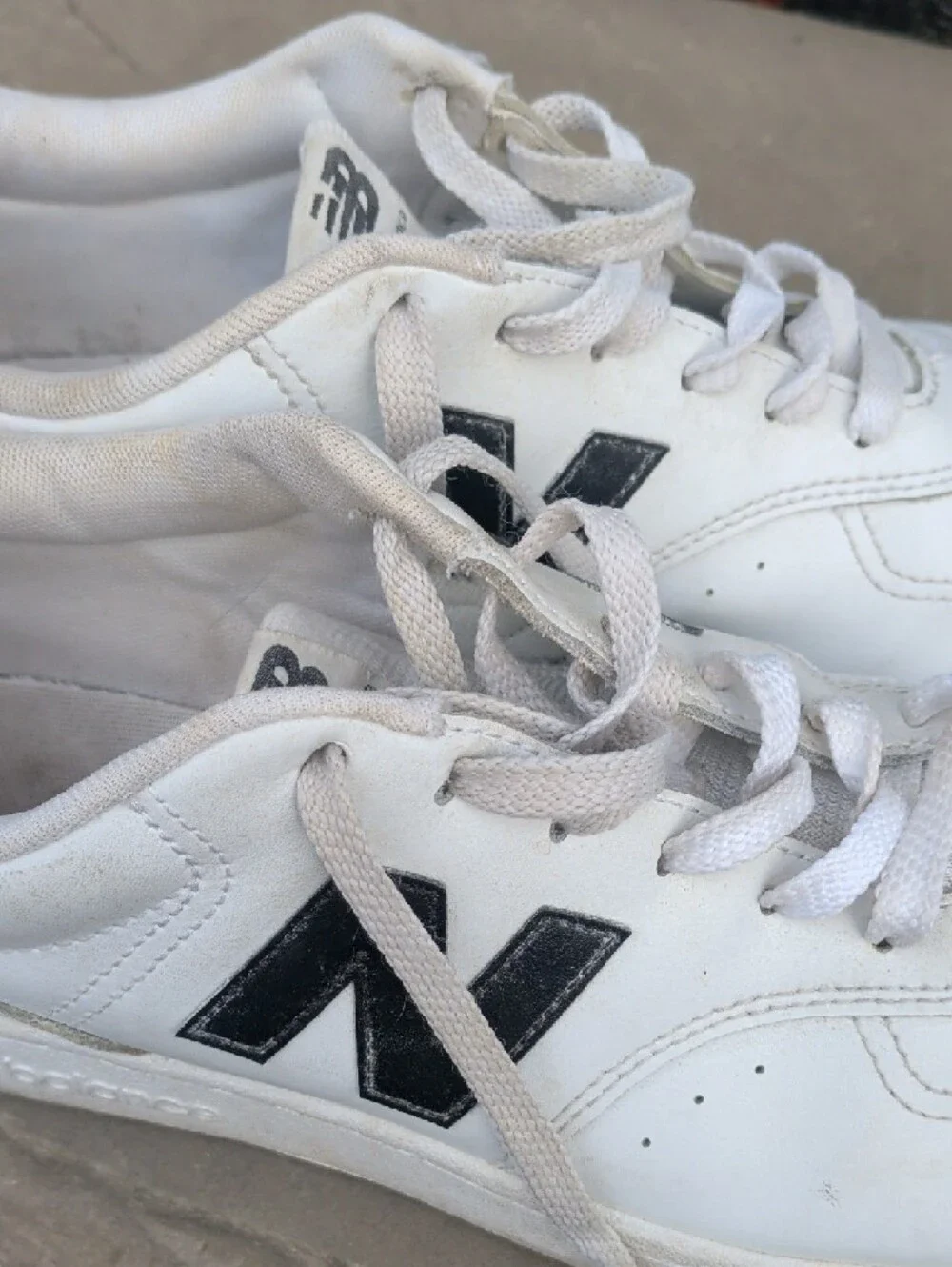 New Balance Men's White Sneakers
